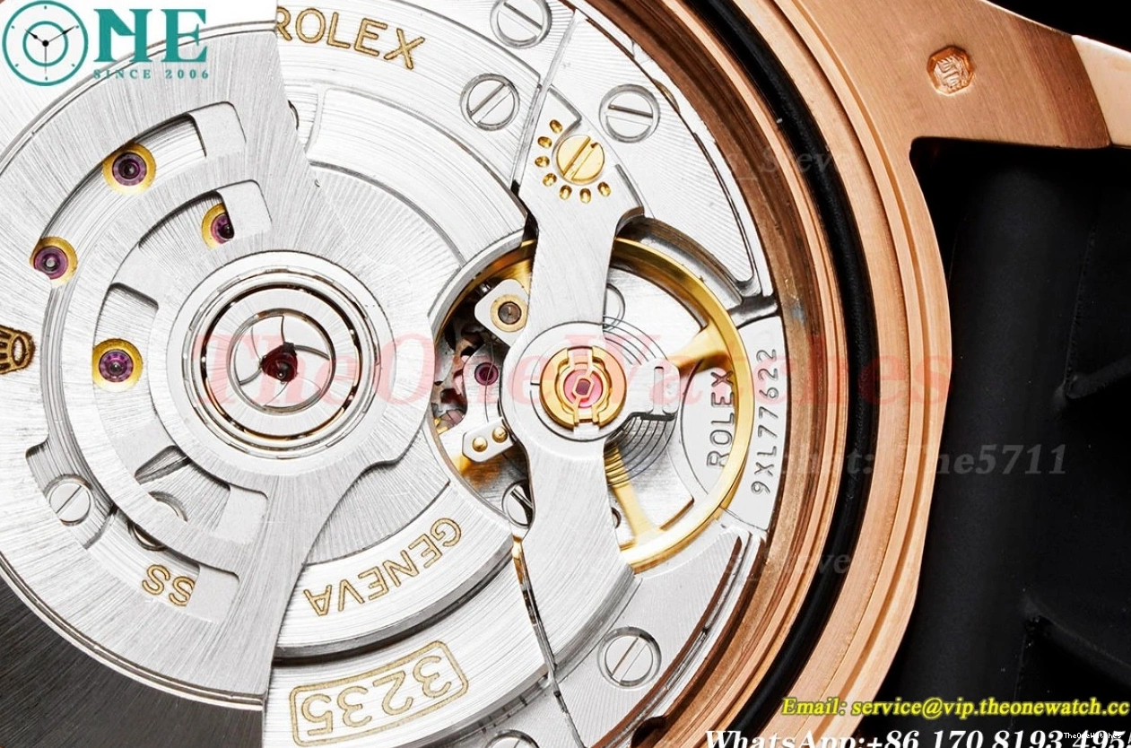 126655 VR3235 RG RU C+S Black Yacht-Master 40mm Dot 0101